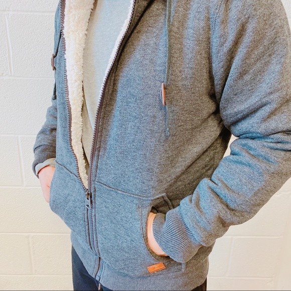 Buffalo Mens Fleece Lined Jacket 